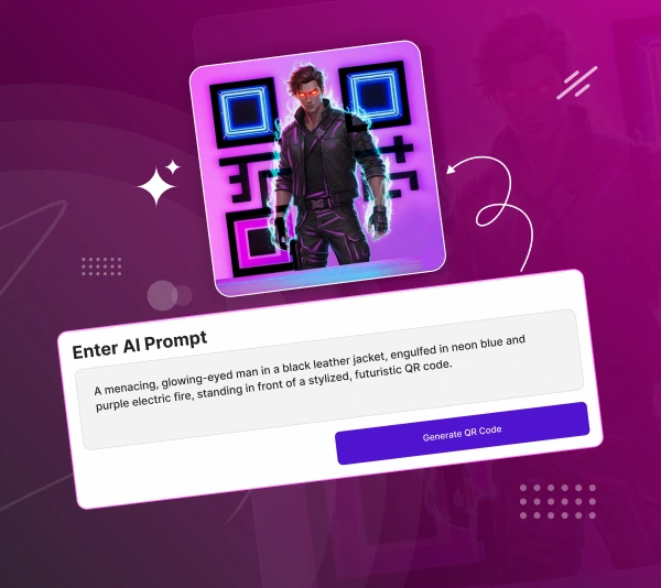 Artistic qr code generator