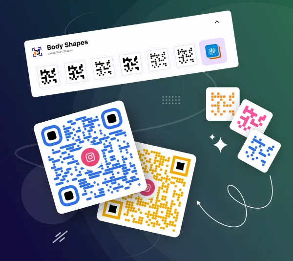 Custom qr code generator