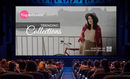 QR codes in cinema ads