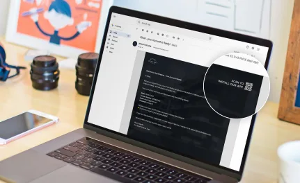 QR codes in emails