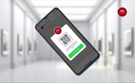 QR codes for social media network