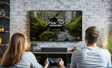 QR codes on TV ads