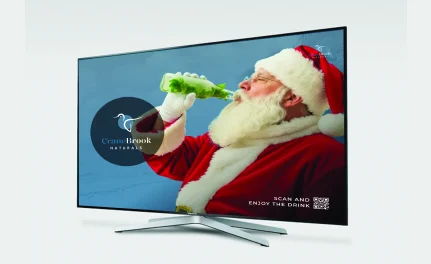 QR codes on TV ads