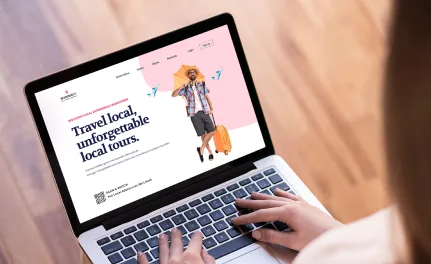 QR codes on websites