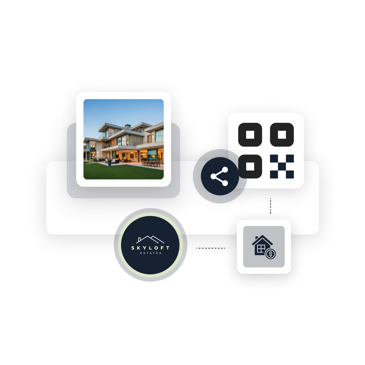 QR code for real estate