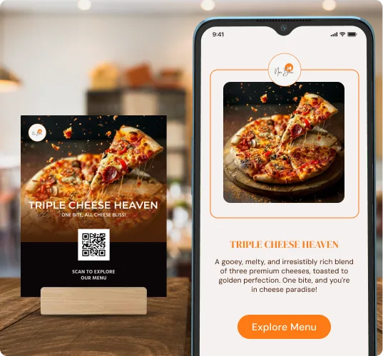 QR codes for restaurant