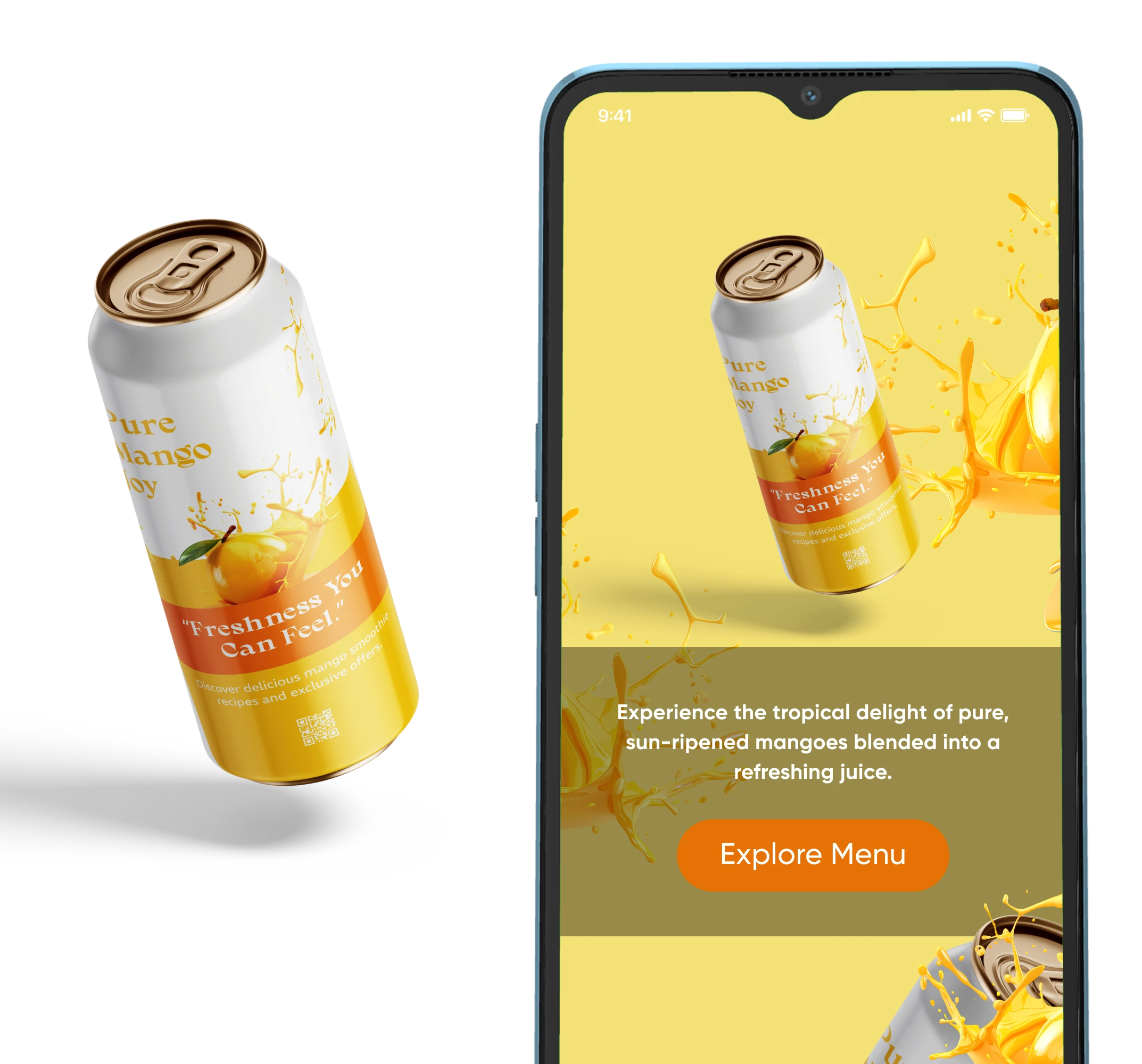 QR codes for products