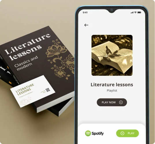 QR codes for authors