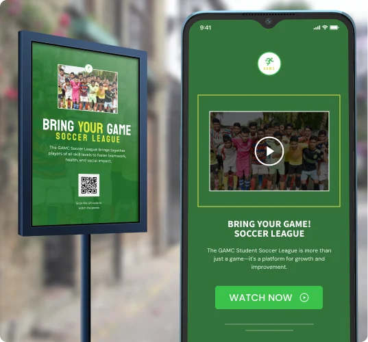 QR codes for organization