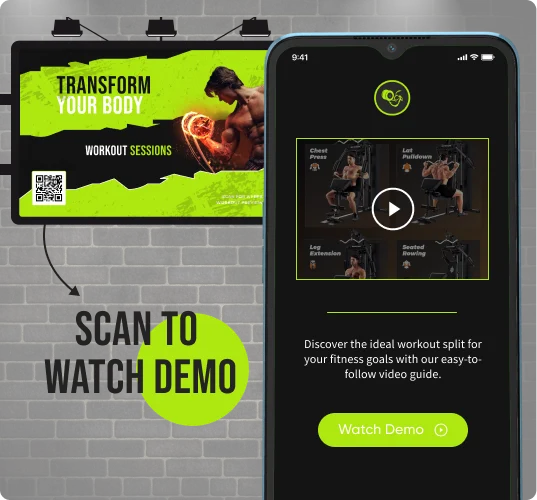 QR codes for software