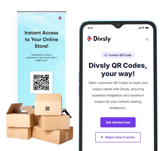 QR codes for products
